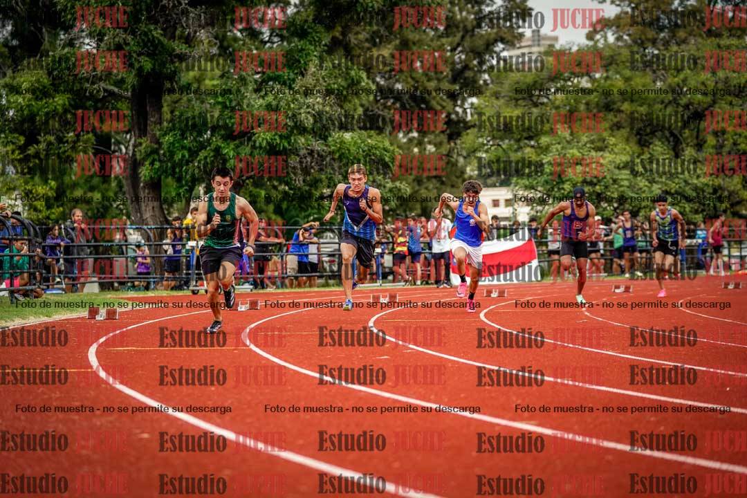 Fotos de los 200 m de varones