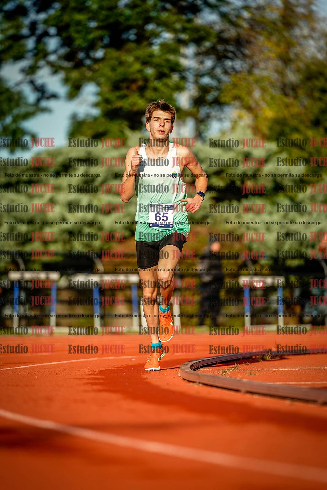Fotos de los 5000 m de varones