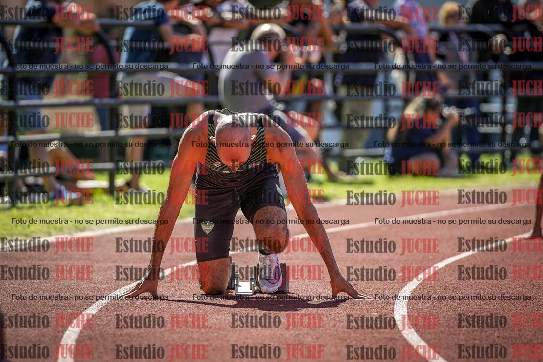 Fotos de los 400 m llanos de varones
