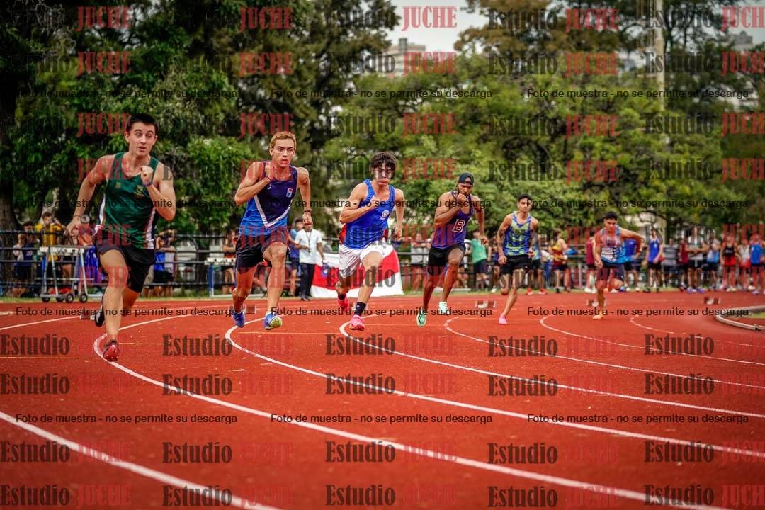 Fotos de los 200 m de varones