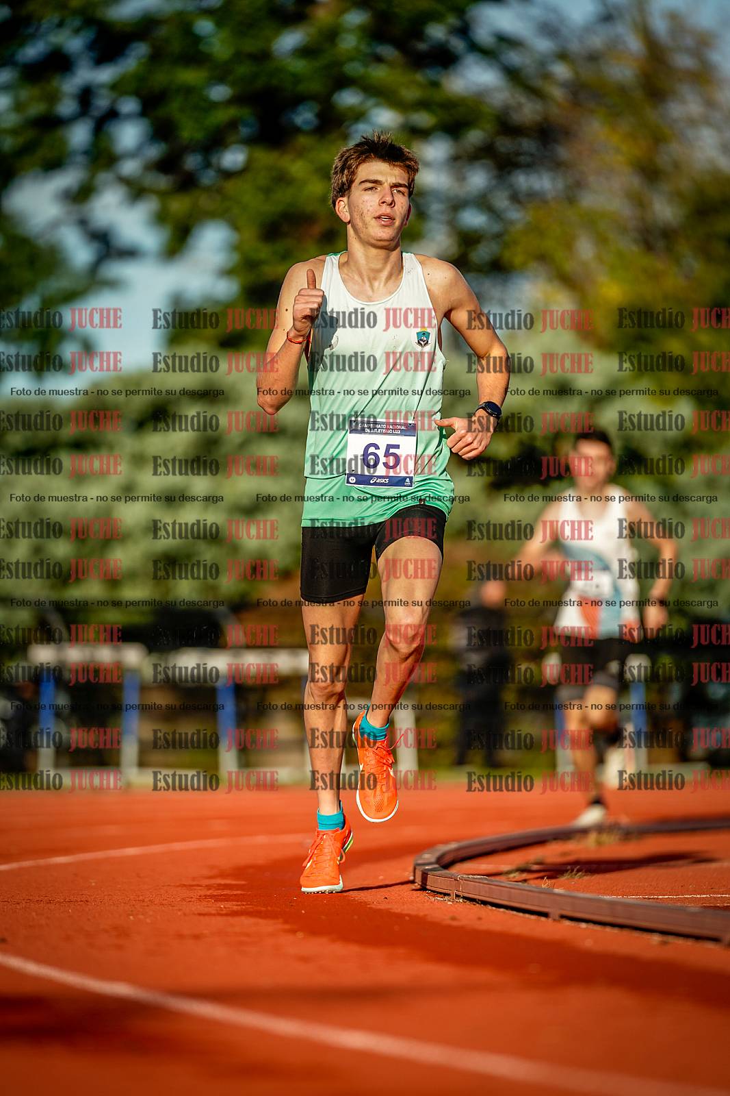 Fotos de los 5000 m de varones