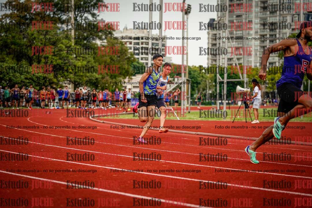 Fotos de los 200 m de varones