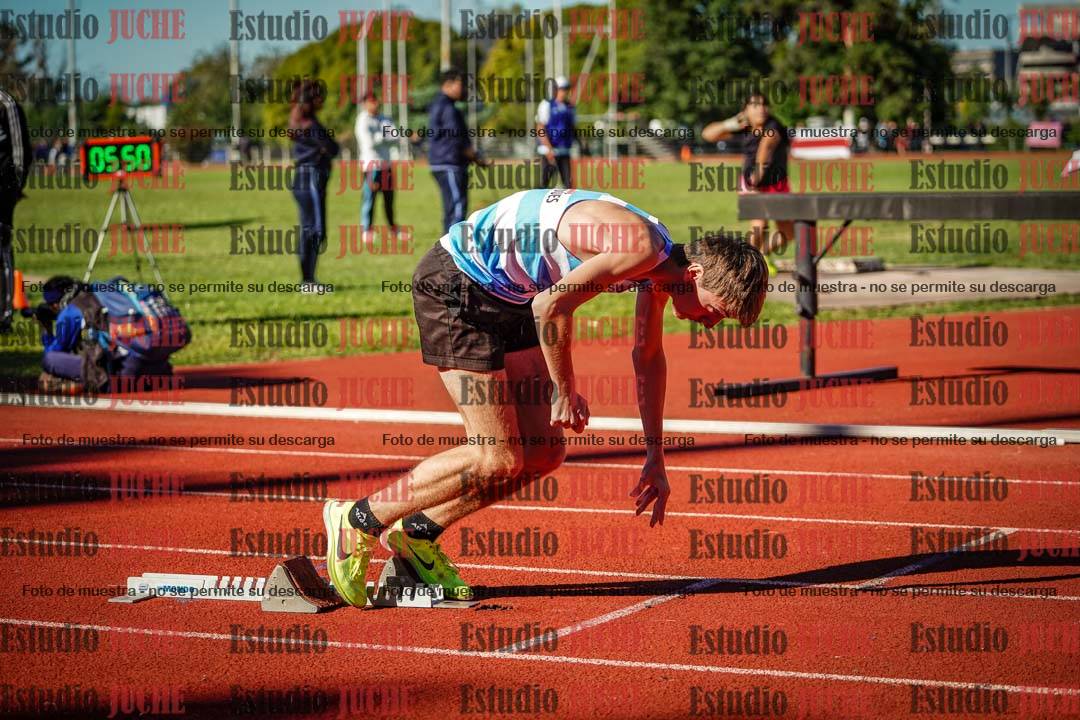 Fotos de los 400 m de varones
