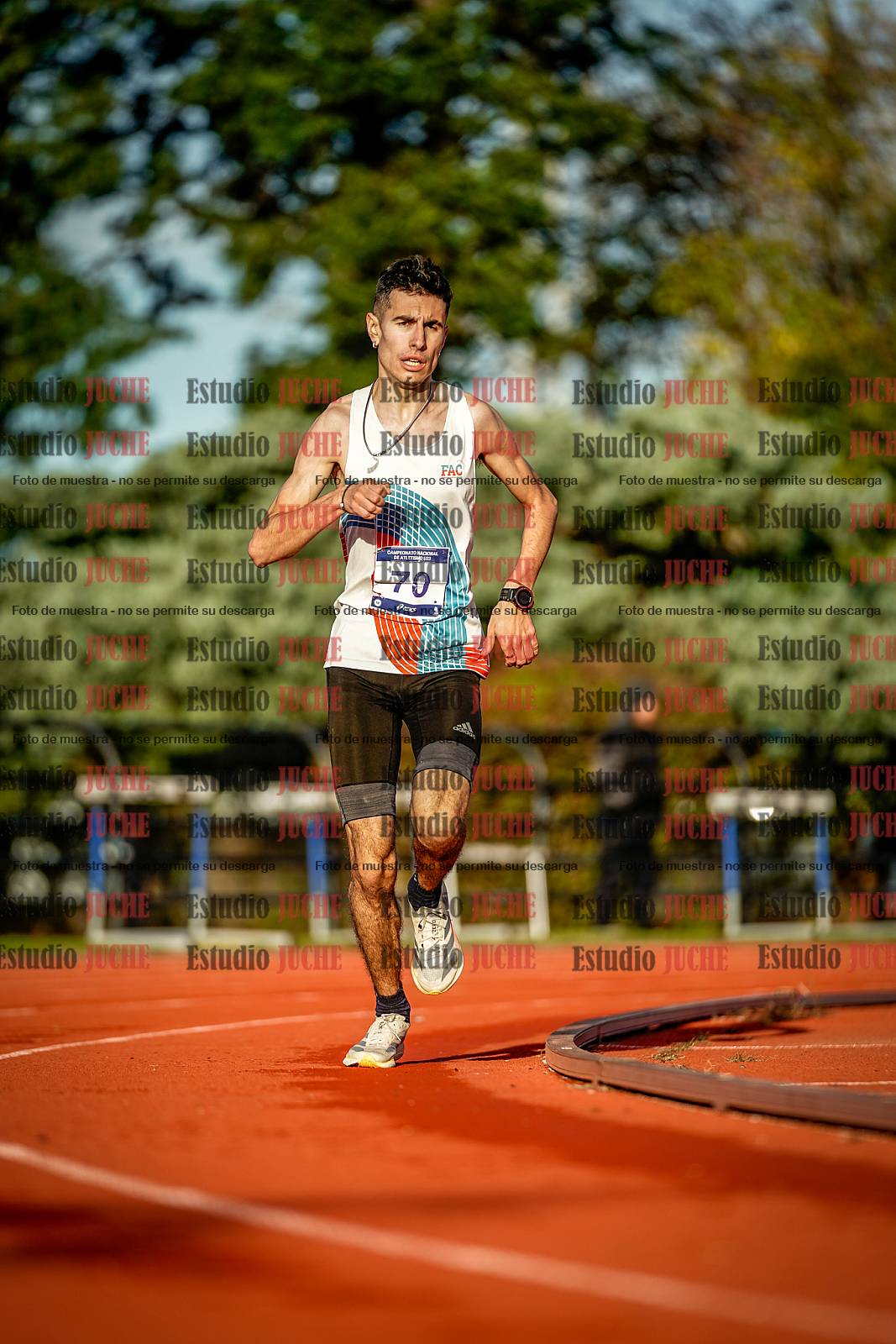 Fotos de los 5000 m de varones