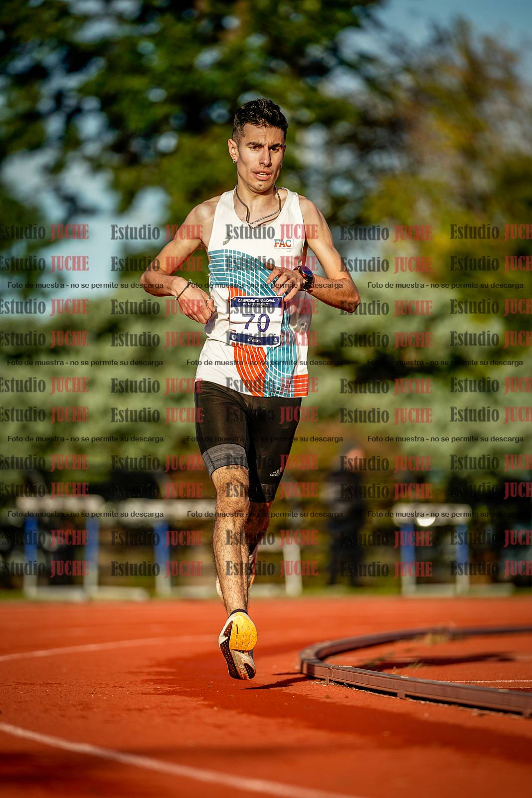 Fotos de los 5000 m de varones