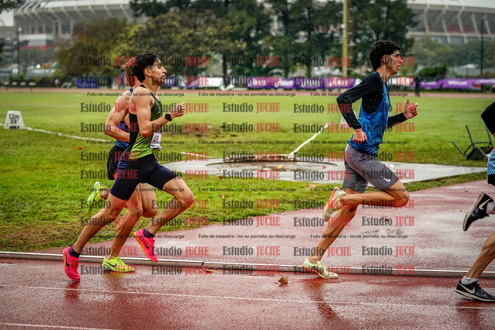 Fotos de los 1500 m llanos de varones