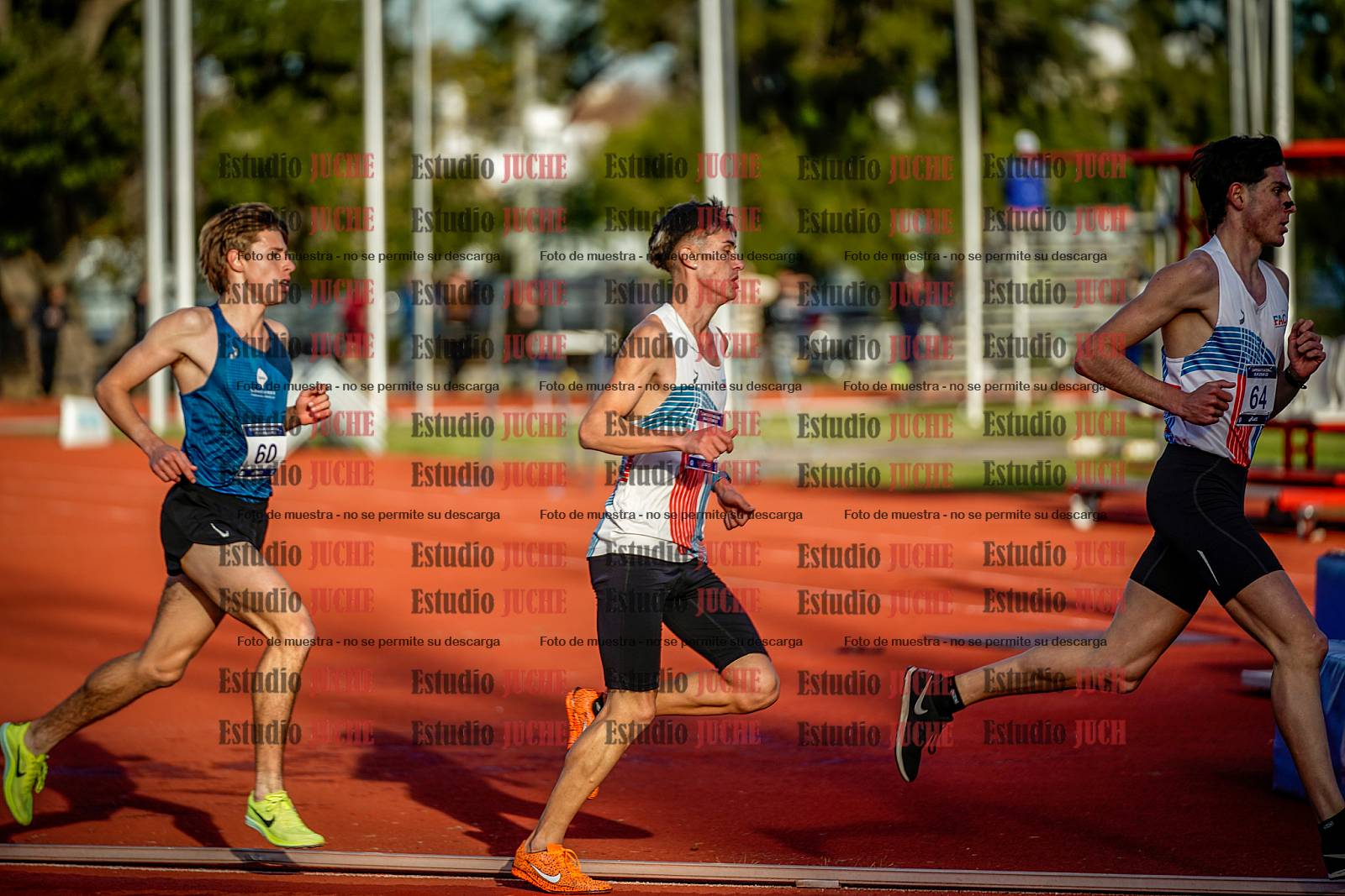 Fotos de los 5000 m de varones