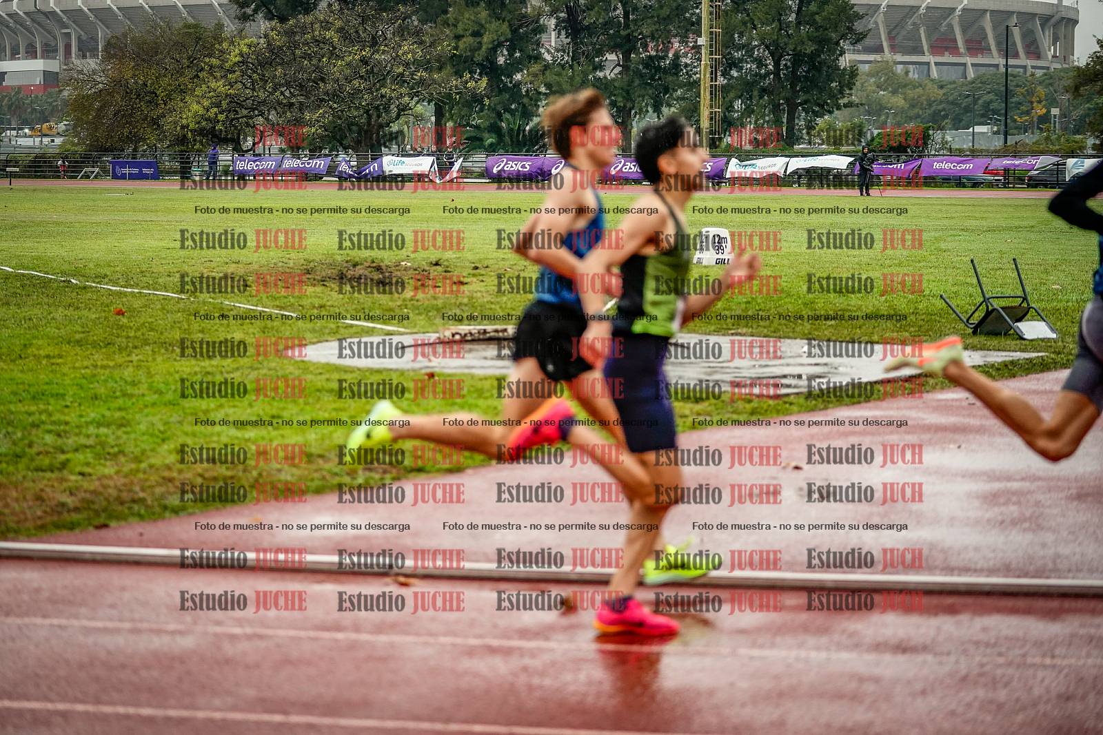 Fotos de los 1500 m llanos de varones