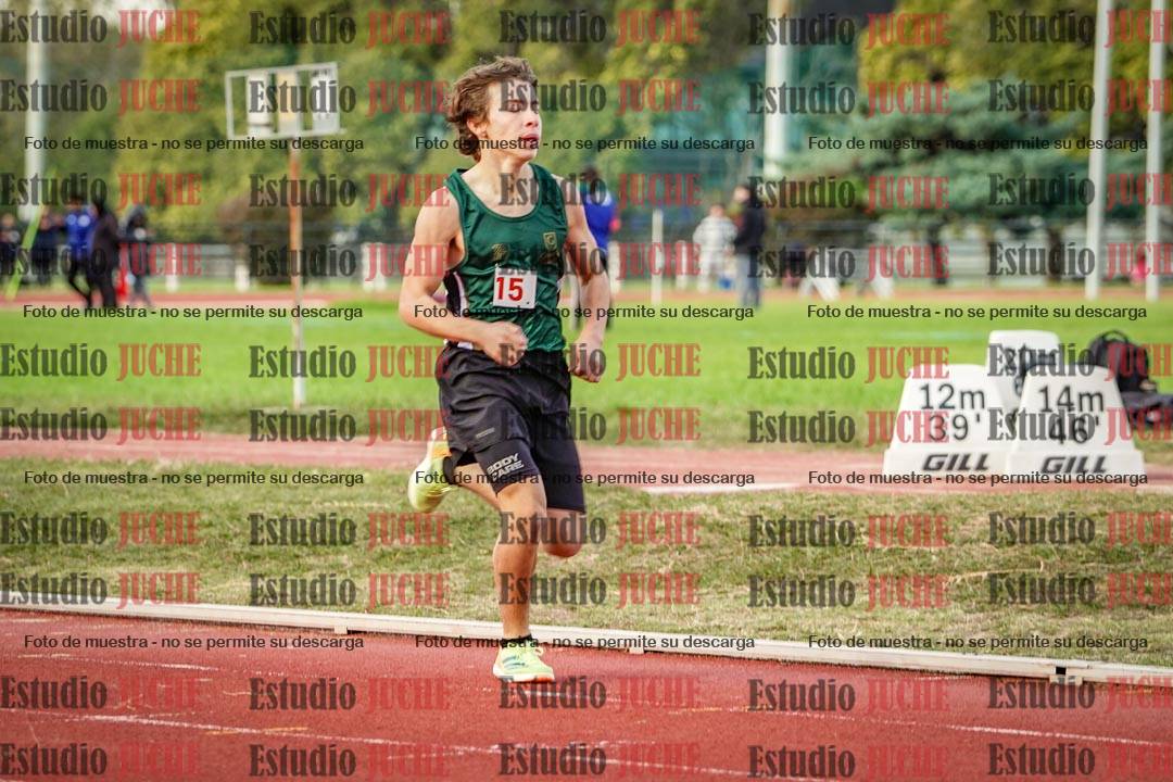 Fotos de los 1500 m llanos de varones