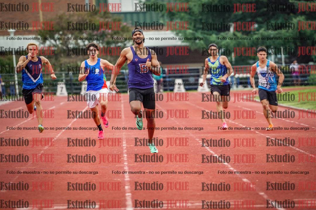 Fotos de los 200 m de varones