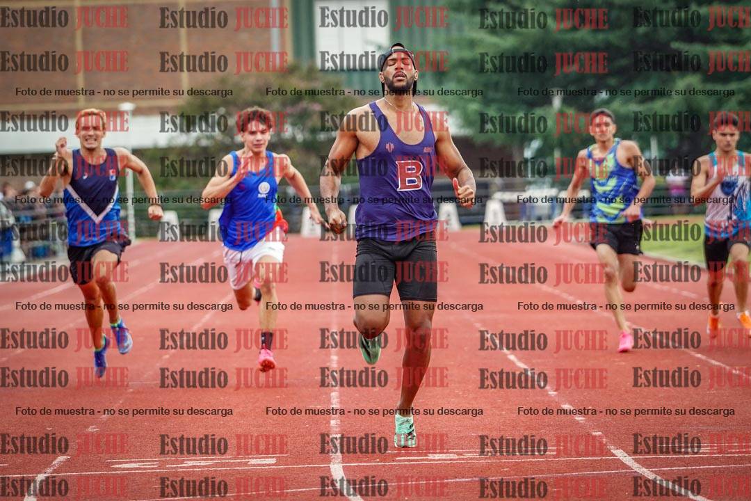 Fotos de los 200 m de varones