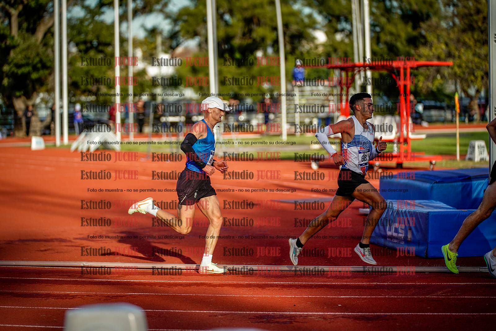 Fotos de los 5000 m de varones