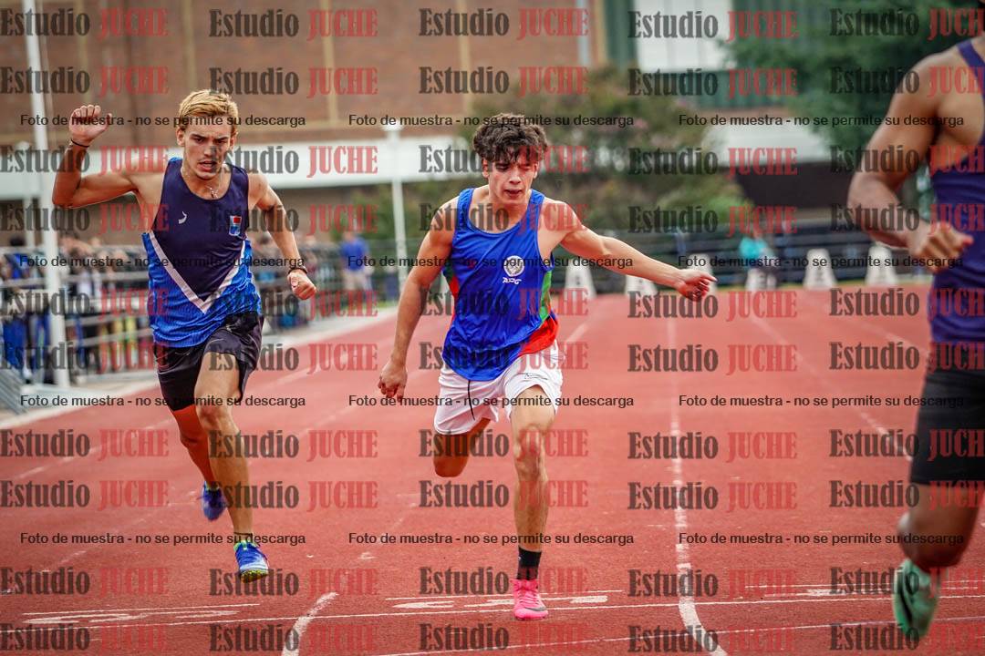 Fotos de los 200 m de varones