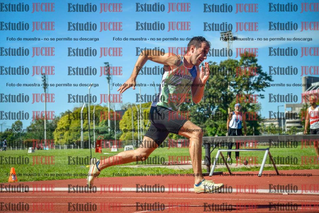Fotos de los 400 m llanos de varones