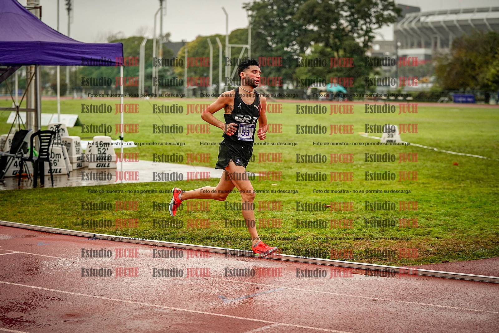 Fotos de los 1500 m llanos de varones
