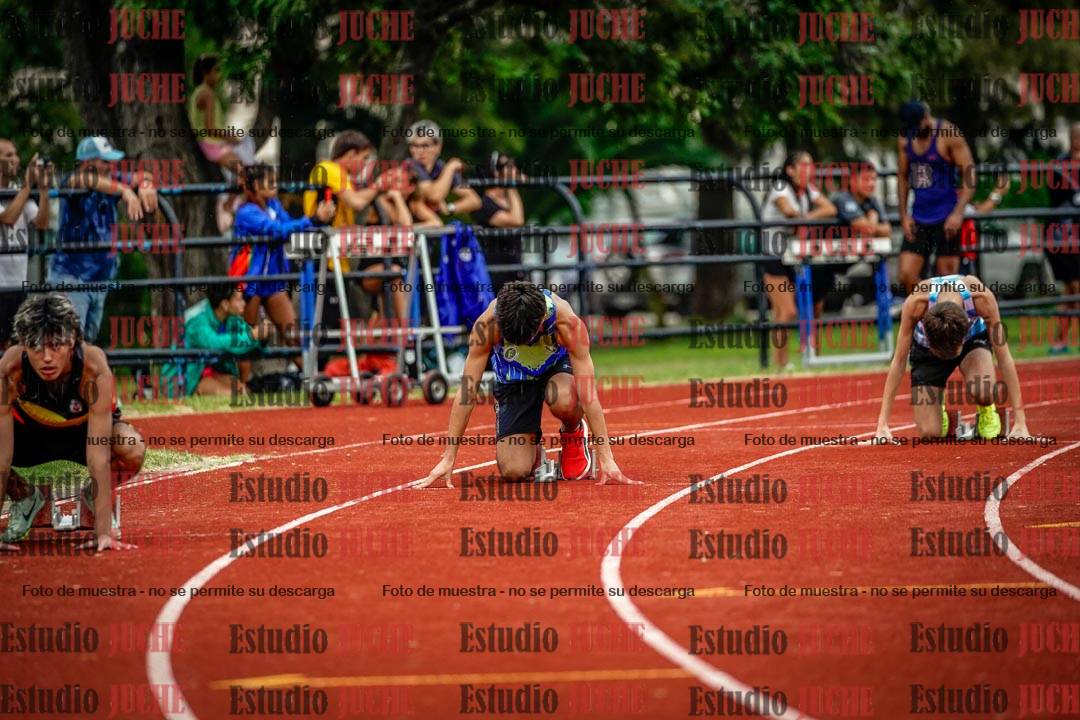 Fotos de los 200 m de varones