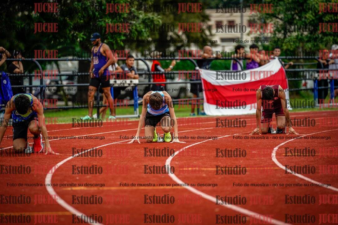 Fotos de los 200 m de varones