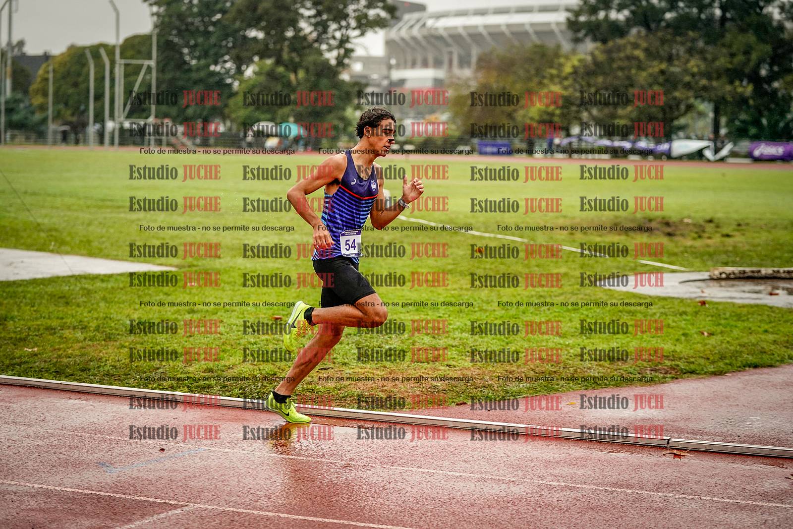 Fotos de los 1500 m llanos de varones