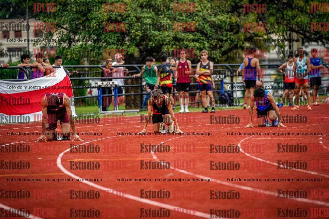 Fotos de los 200 m de varones