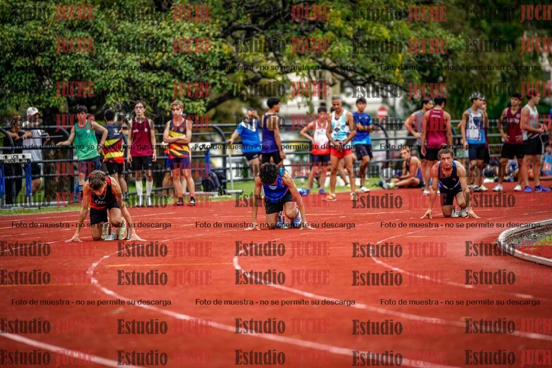 Fotos de los 200 m de varones