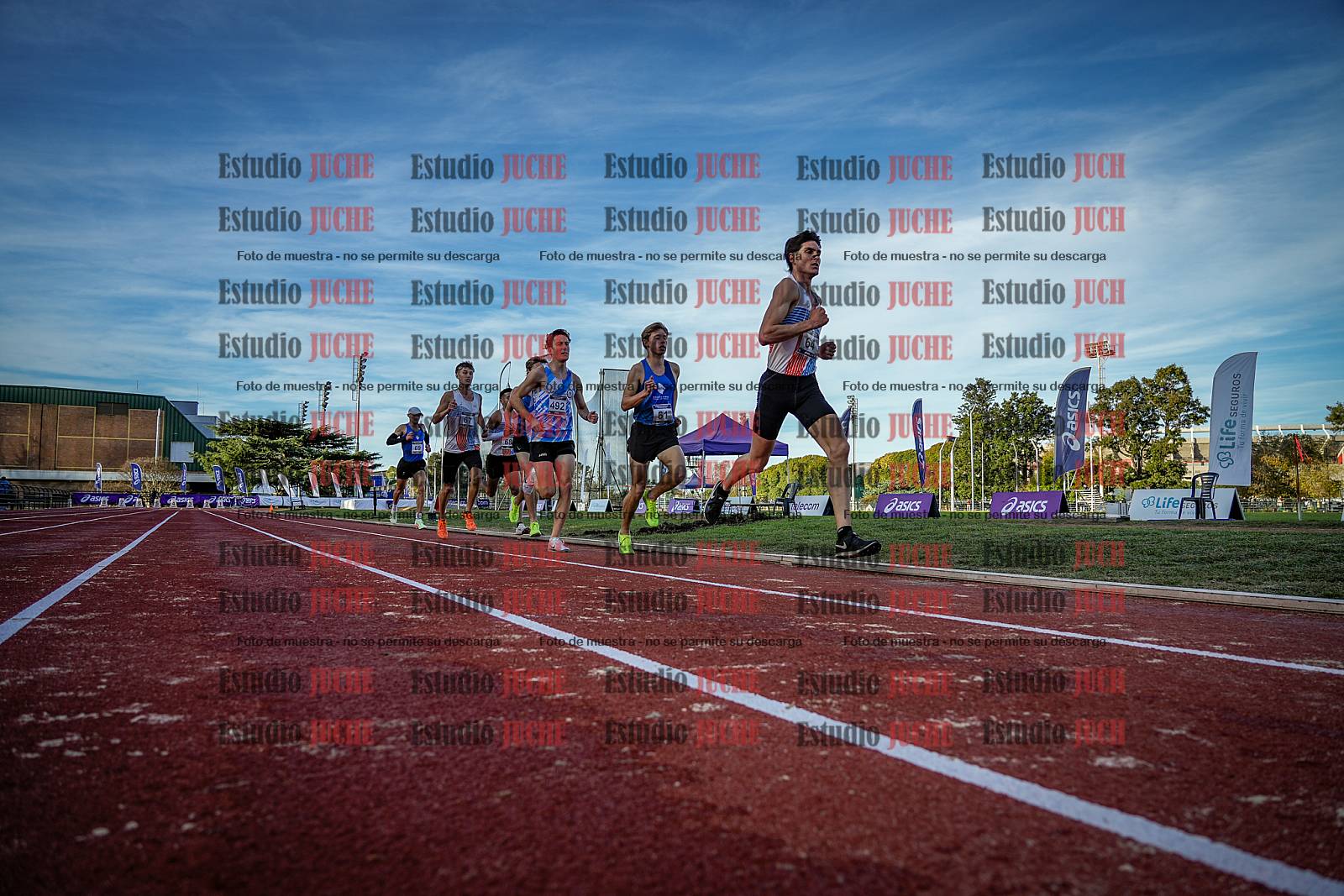 Fotos de los 5000 m de varones