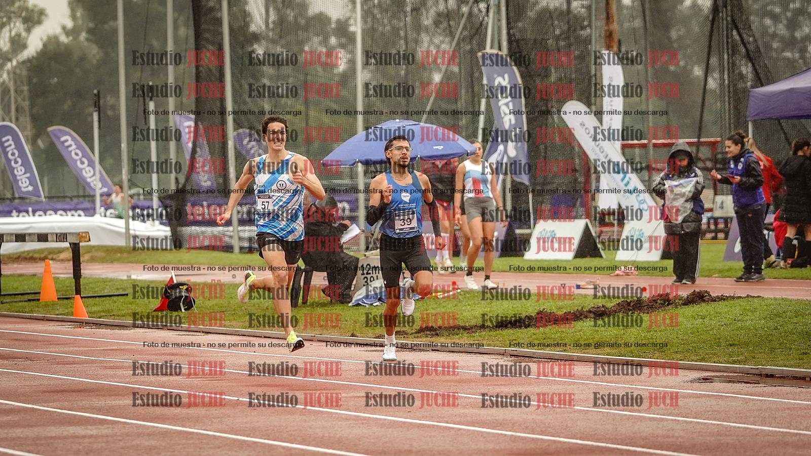 Fotos de los 1500 m llanos de varones