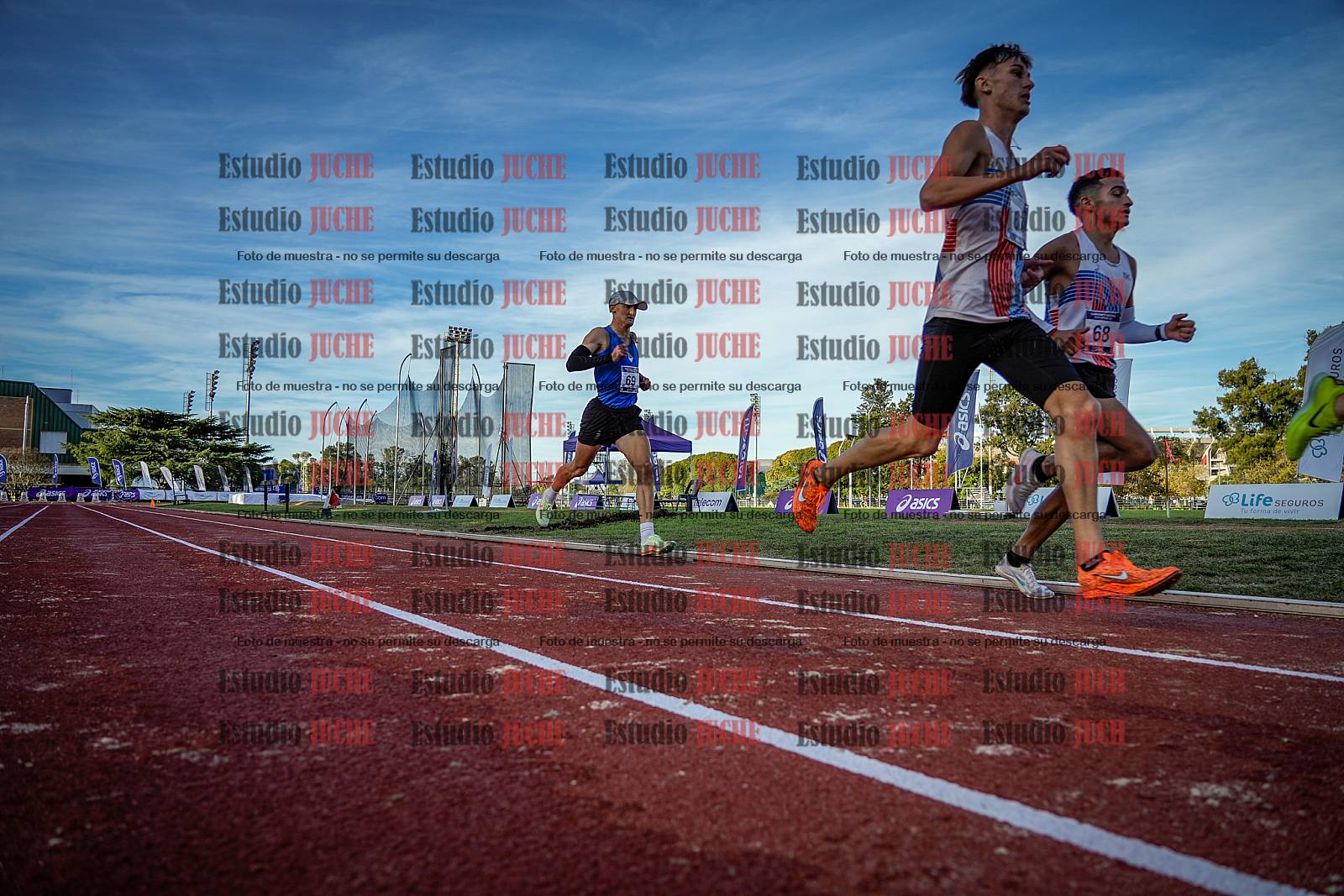 Fotos de los 5000 m de varones