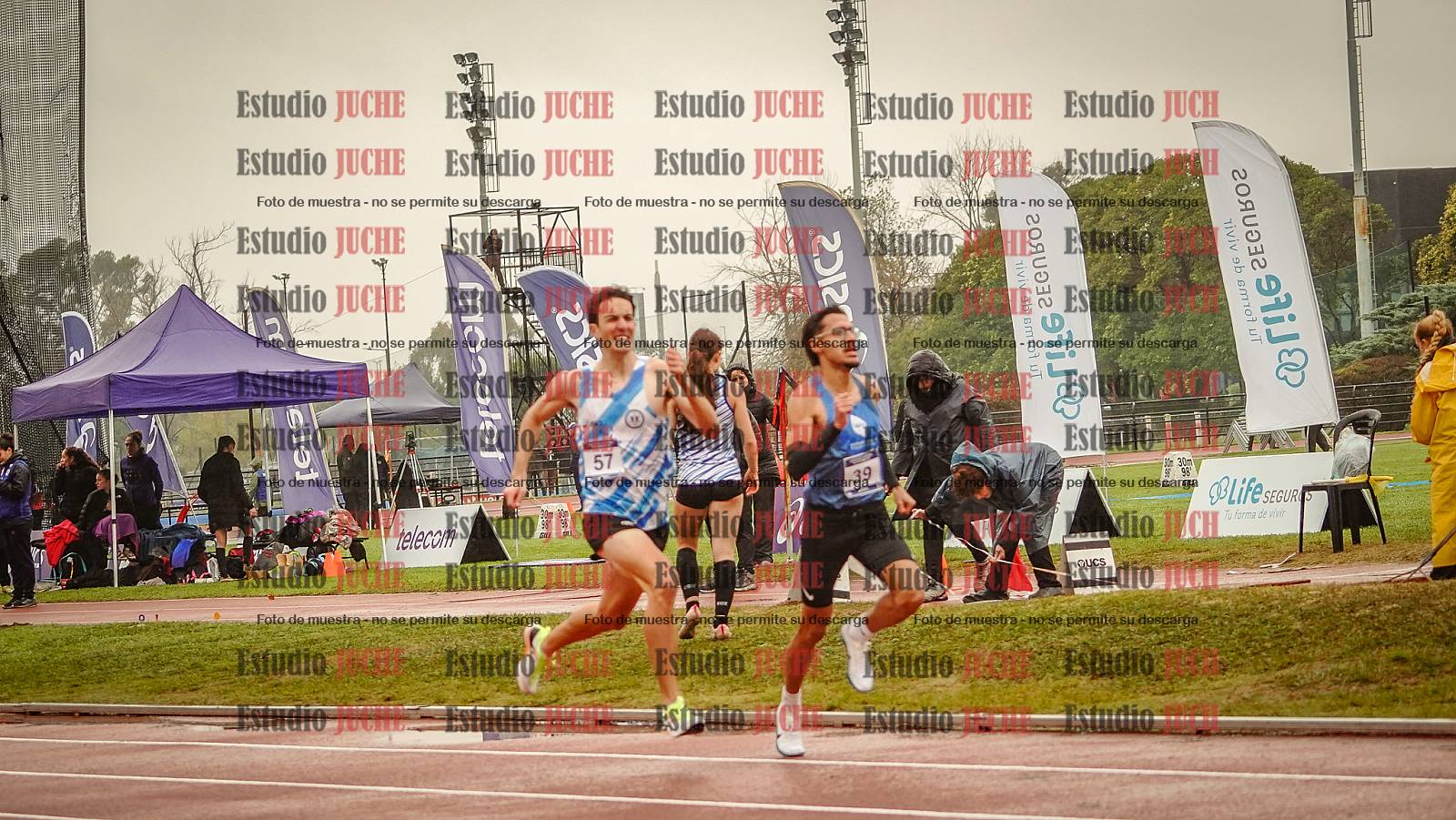 Fotos de los 1500 m llanos de varones