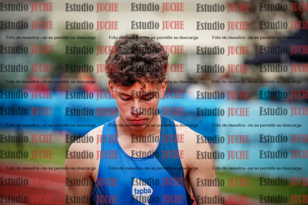 Fotos de los 400 m llanos de varones - decatlón 5