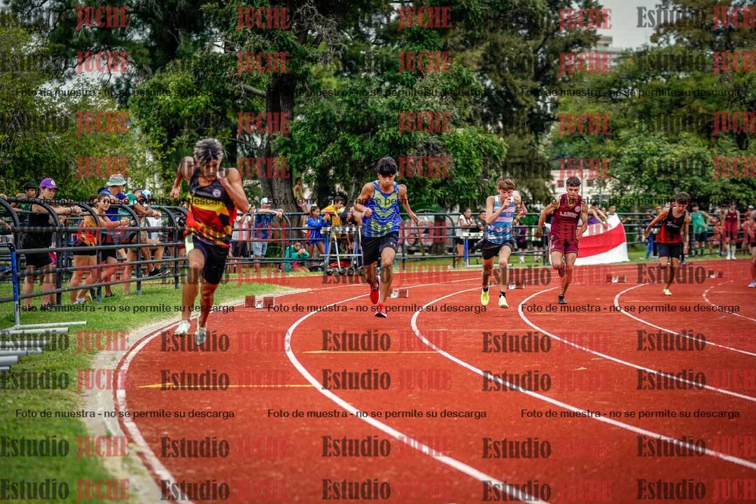 Fotos de los 200 m de varones