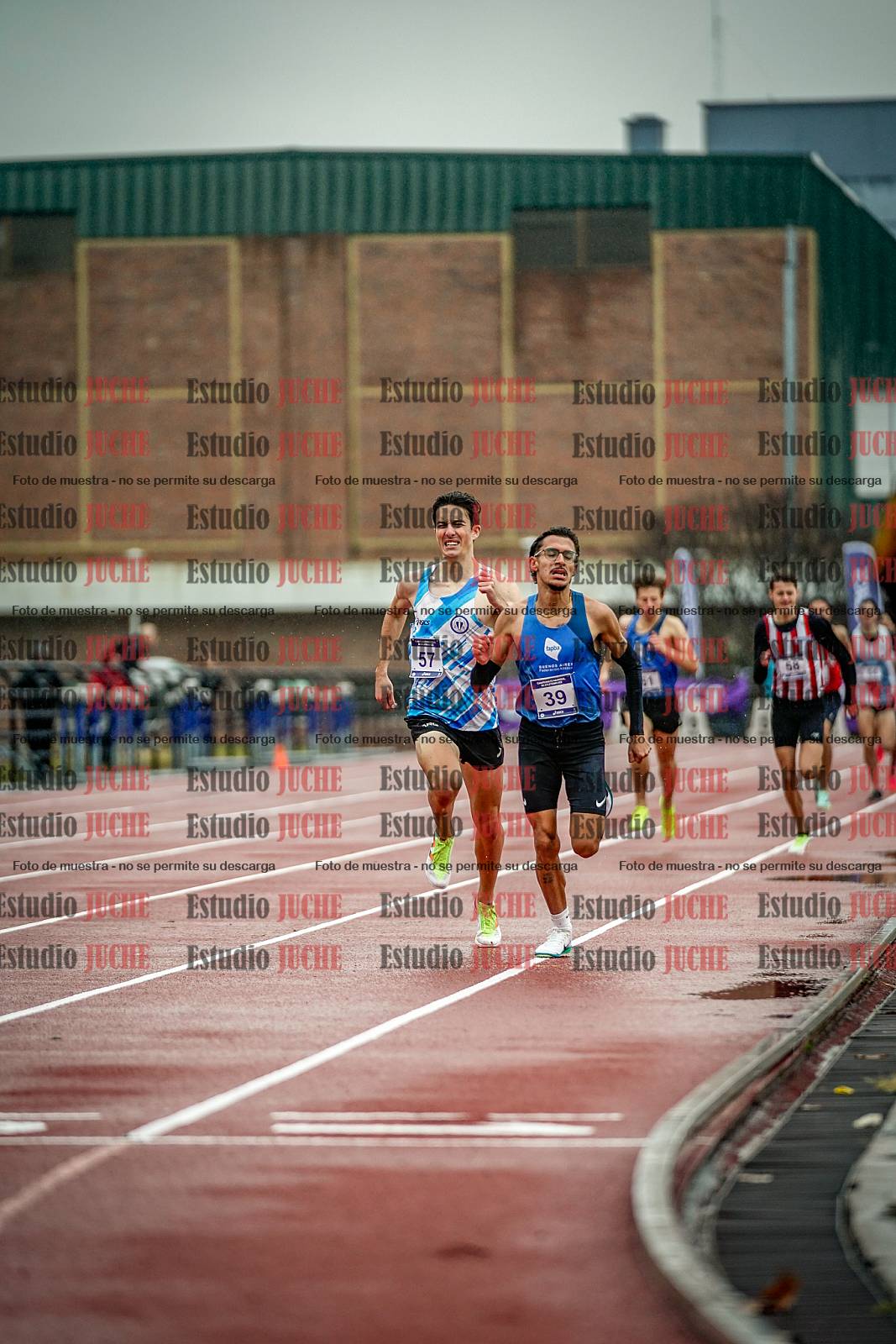 Fotos de los 1500 m llanos de varones