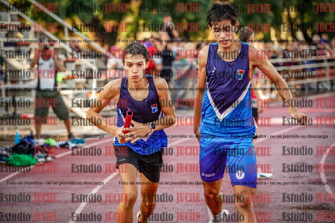 Fotos de las Postas 4x400 m de varones