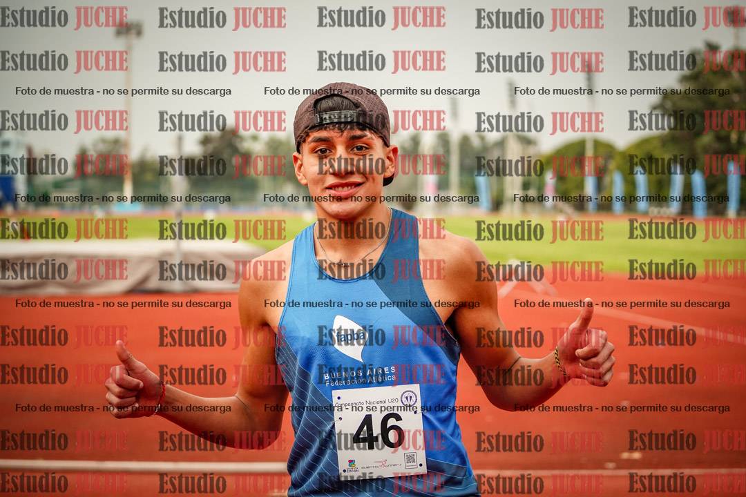 Fotos de los 400 m llanos de varones - decatlón 5
