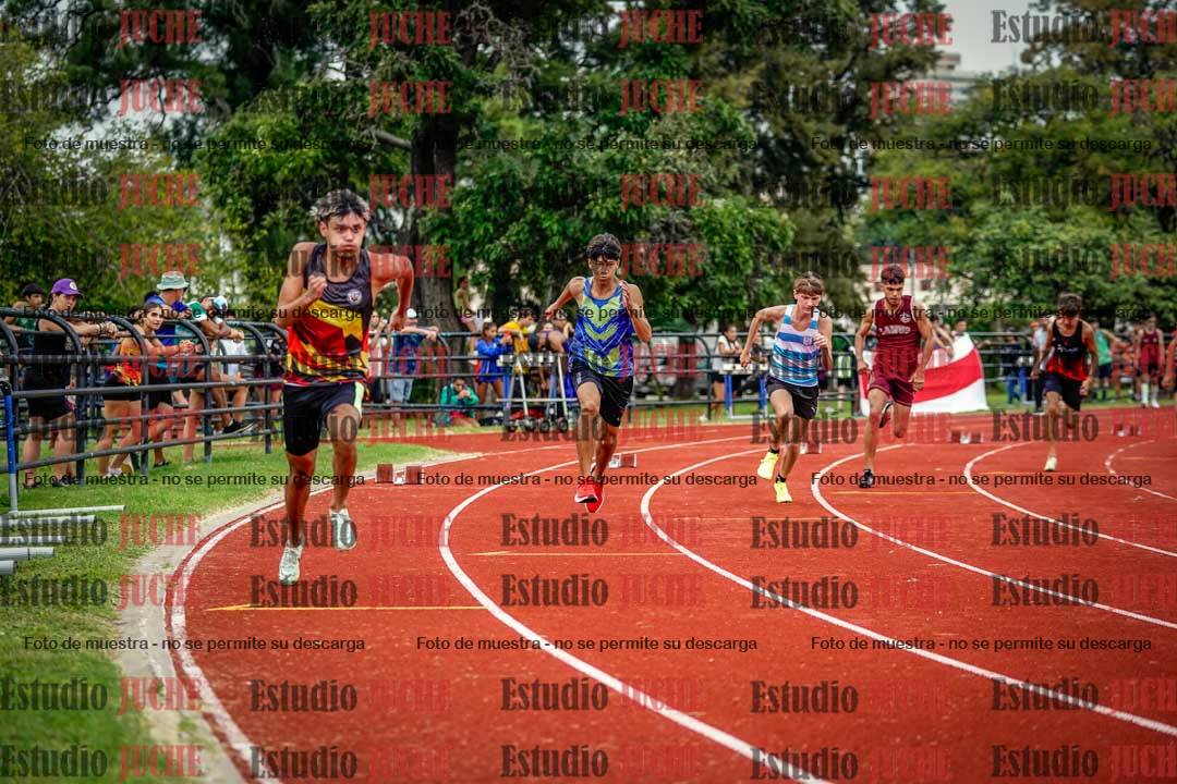 Fotos de los 200 m de varones