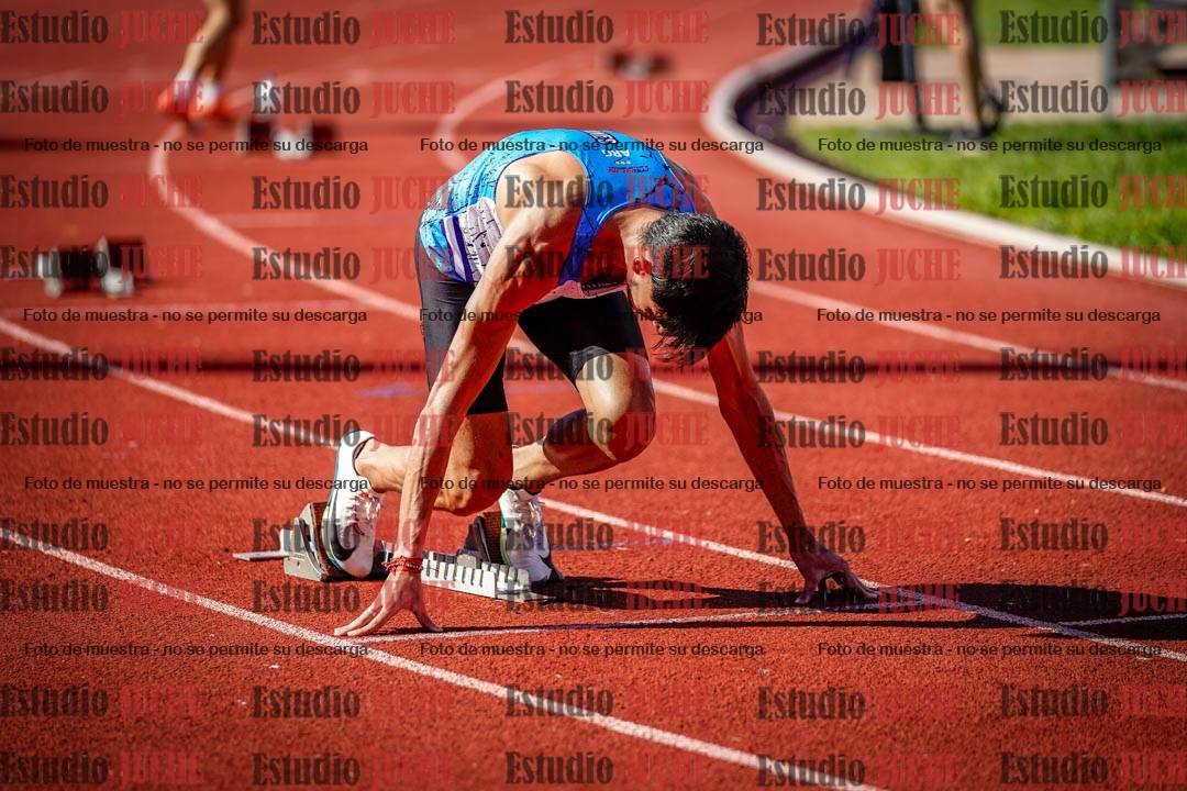 Fotos de los 400 m de varones