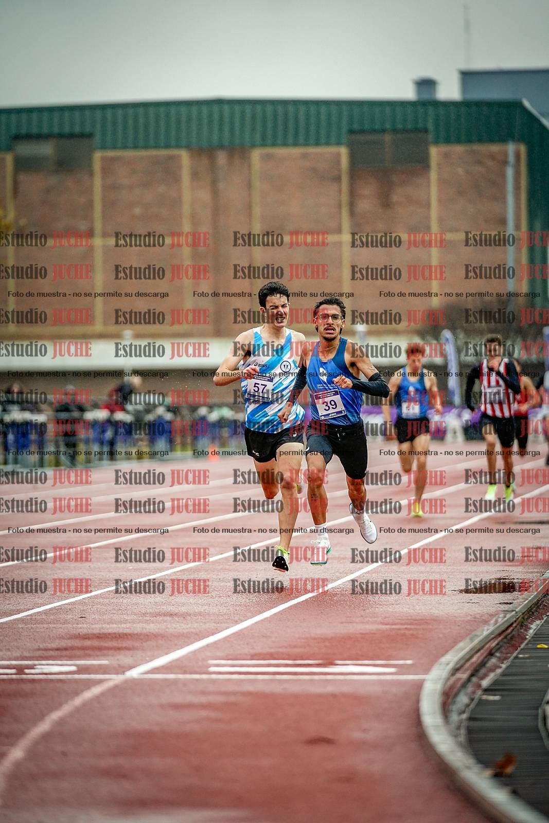 Fotos de los 1500 m llanos de varones