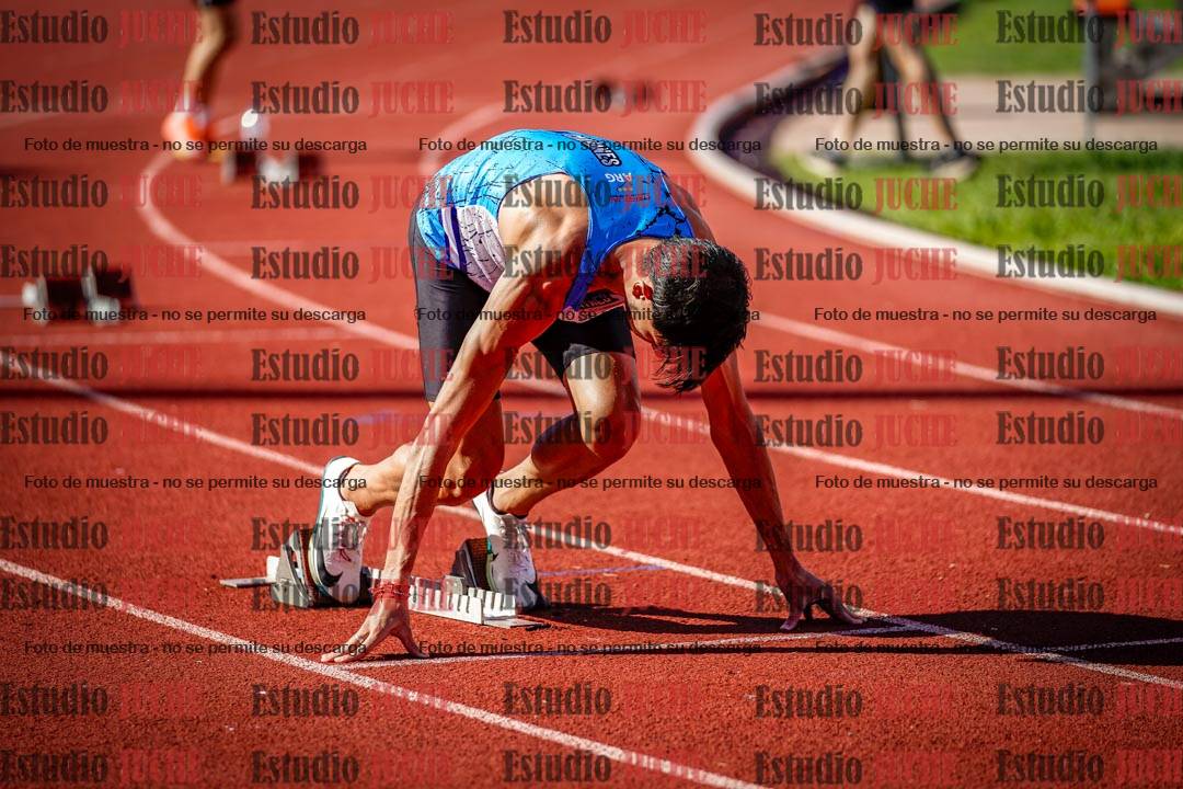 Fotos de los 400 m de varones