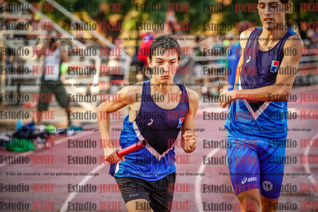 Fotos de las Postas 4x400 m de varones
