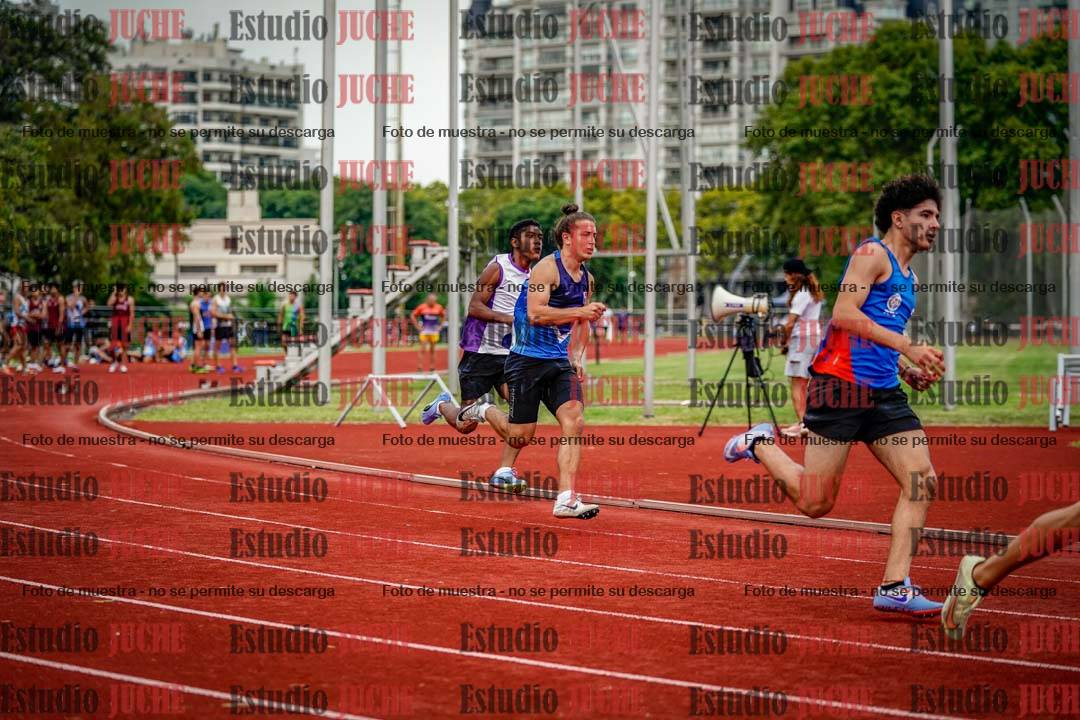 Fotos de los 200 m de varones