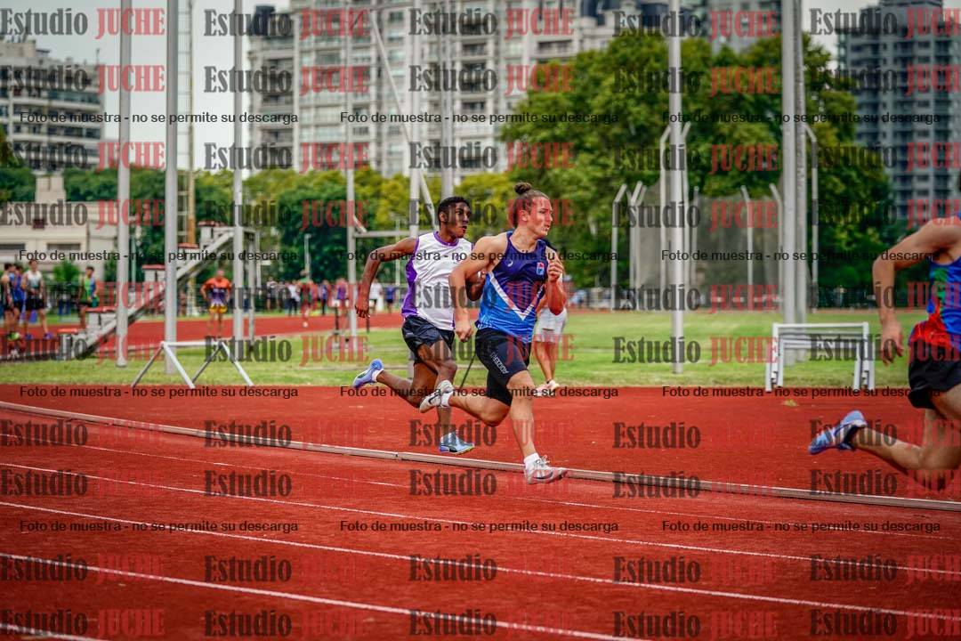 Fotos de los 200 m de varones