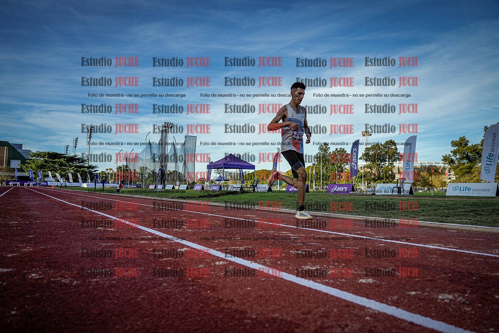Fotos de los 5000 m de varones