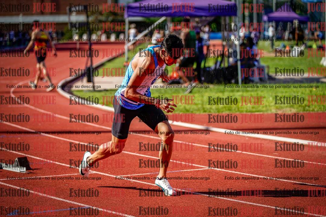 Fotos de los 400 m de varones