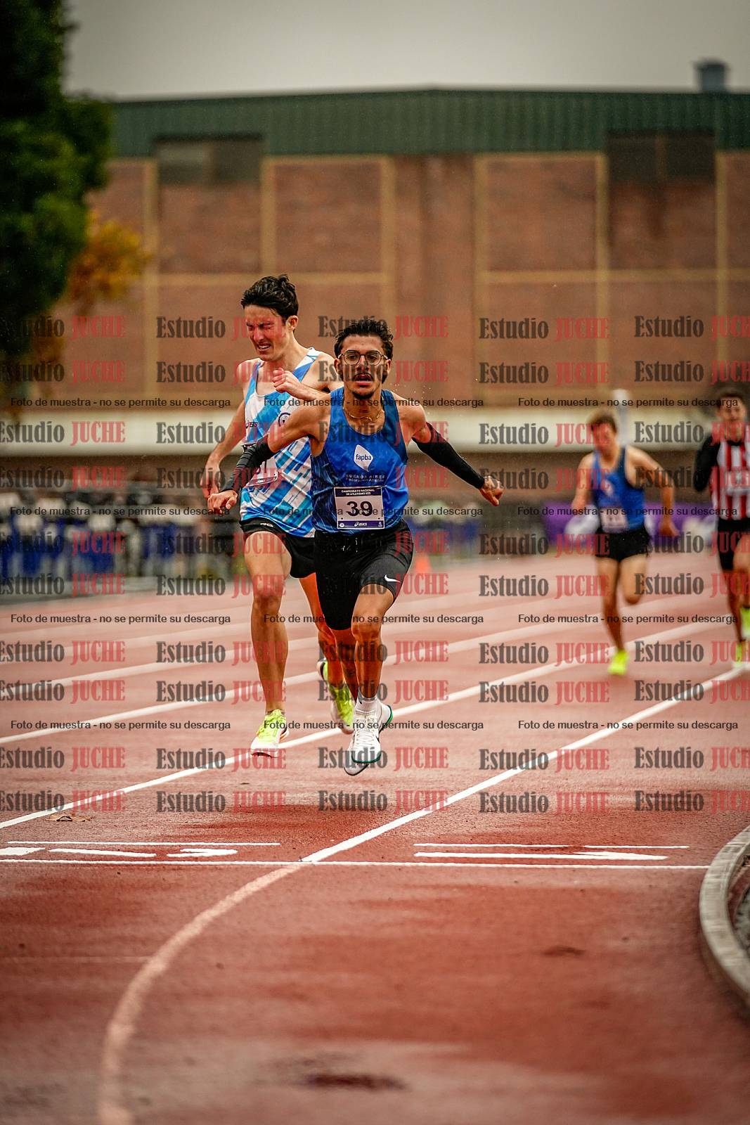 Fotos de los 1500 m llanos de varones