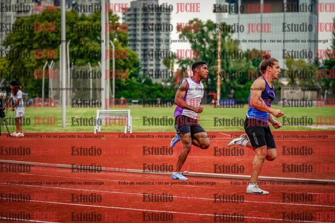 Fotos de los 200 m de varones