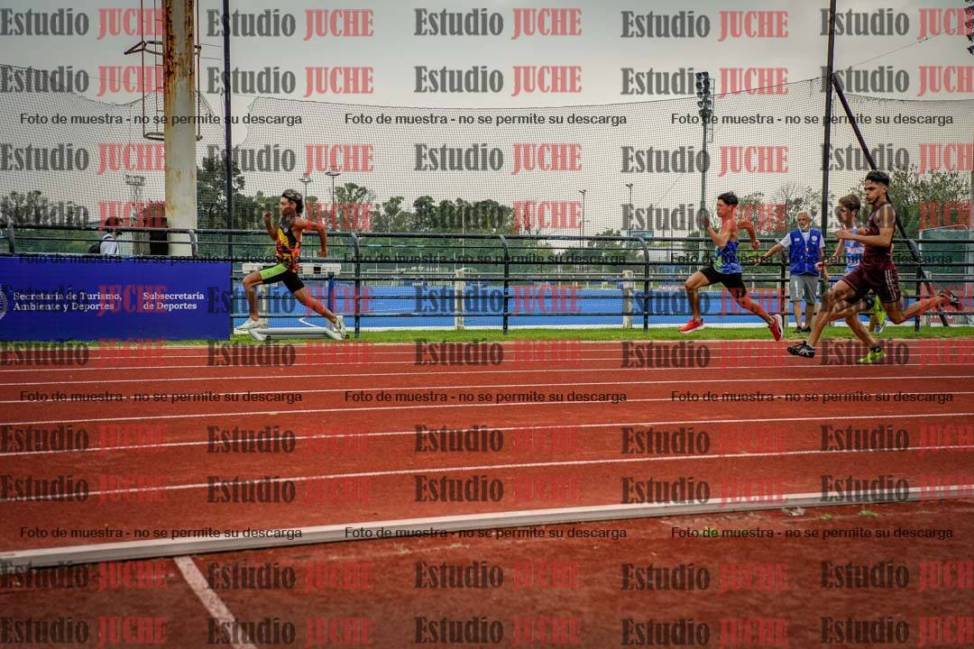 Fotos de los 200 m de varones