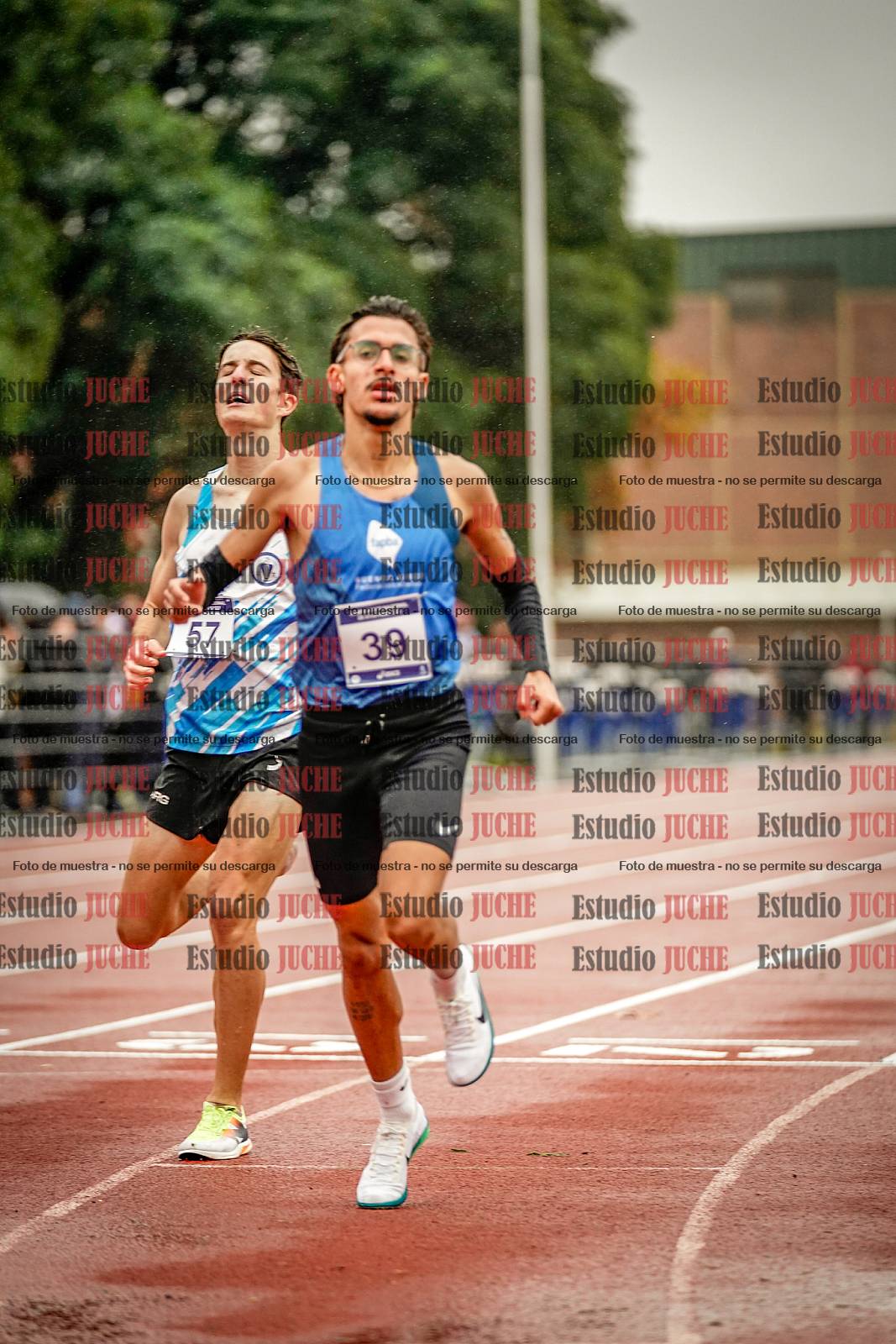 Fotos de los 1500 m llanos de varones