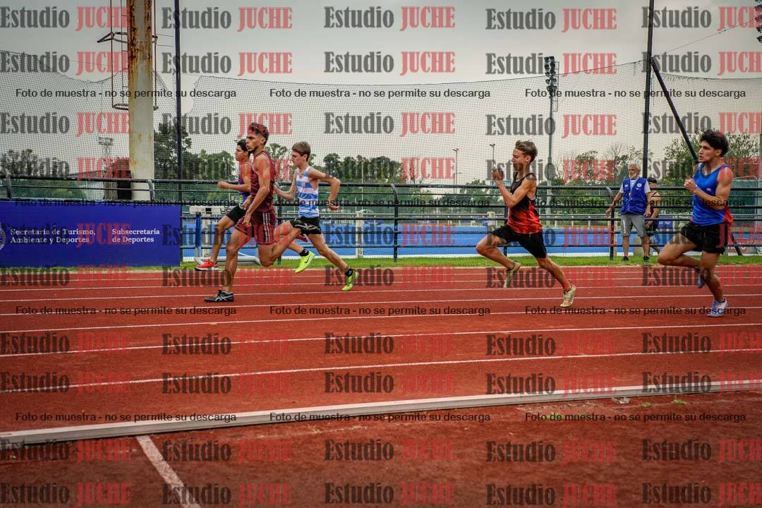 Fotos de los 200 m de varones