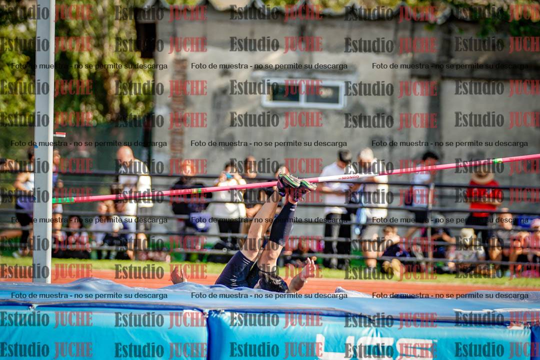 Fotos del salto en alto de varones
