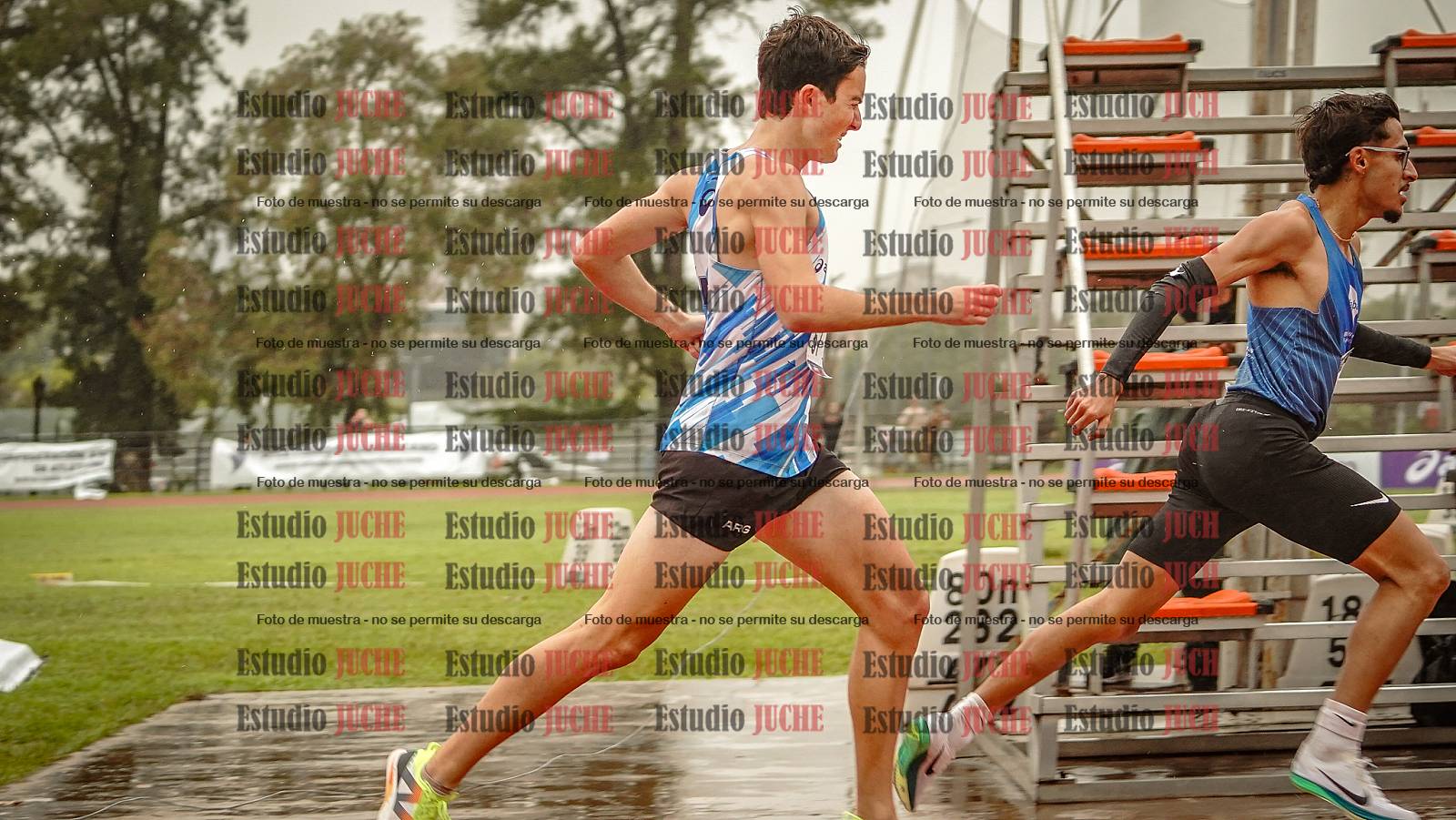 Fotos de los 1500 m llanos de varones