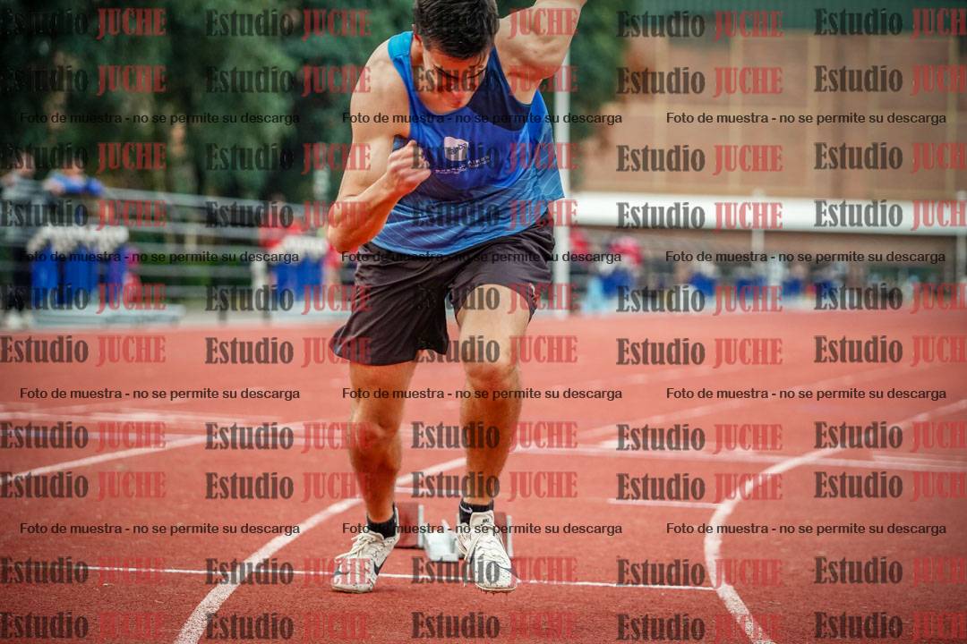 Fotos de los 400 m llanos de varones - decatlón 5